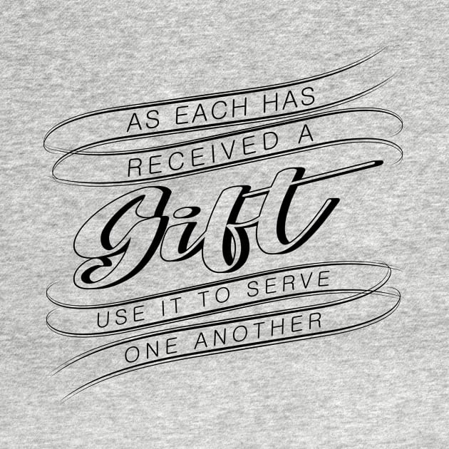 'Use It To Serve One Another' Food and Water Relief Shirt by ourwackyhome